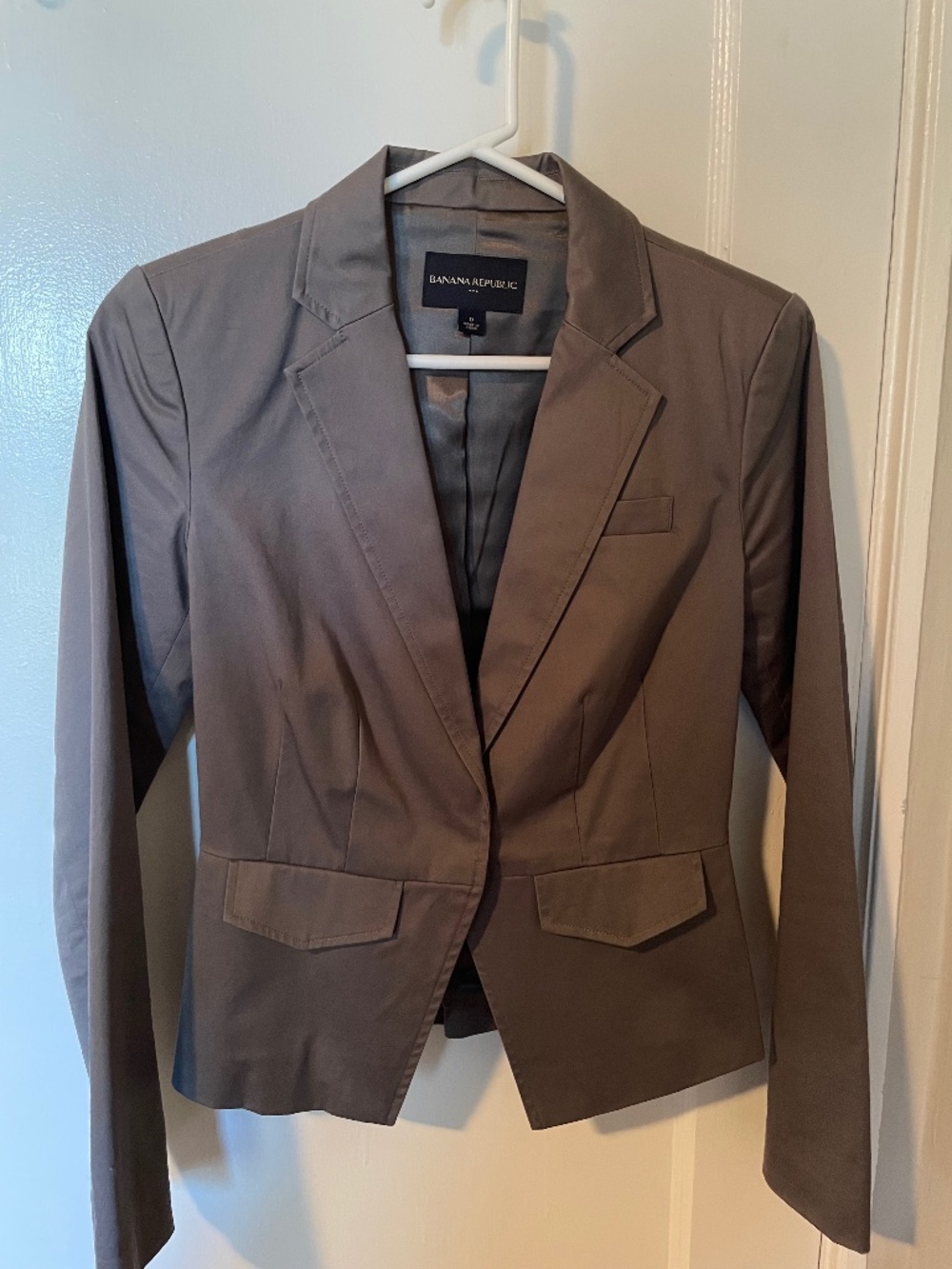 Gray Banana Republic Blazer Size 0